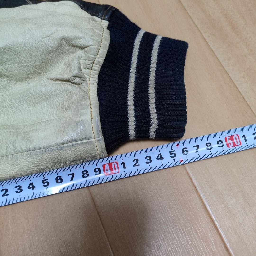 90s〜 GUESS オールレザー スタジャン ビッグサイズ