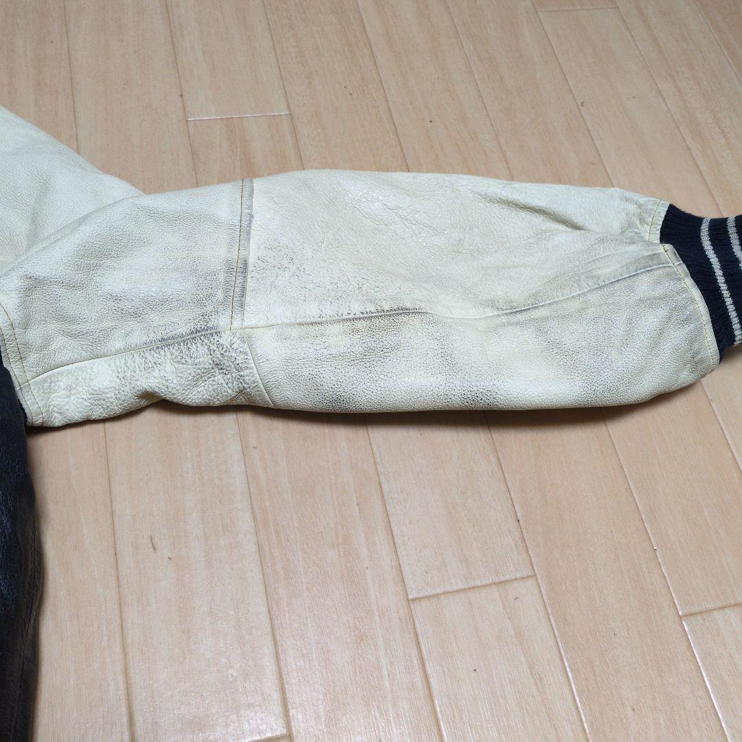 90s〜 GUESS オールレザー スタジャン ビッグサイズ