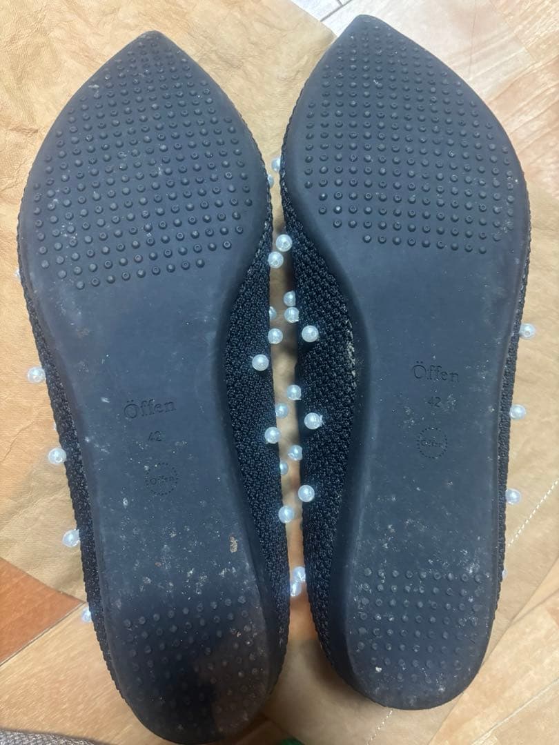 offen scallop pearls pattern パール