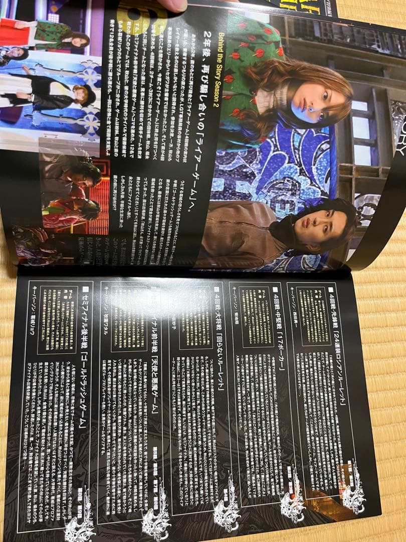 レア　希少　ライヤーゲーム　ファイナルステージ　パンフレット　メモ帳