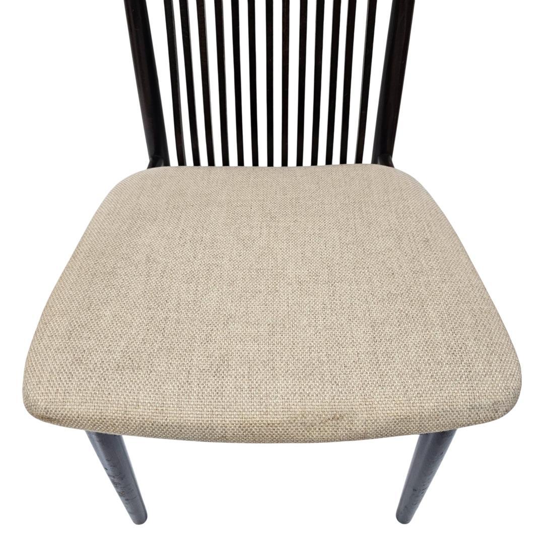 希少 旧ロゴ 飛騨産業 ダイニングチェア① スピンドルバック オールドキツツキ