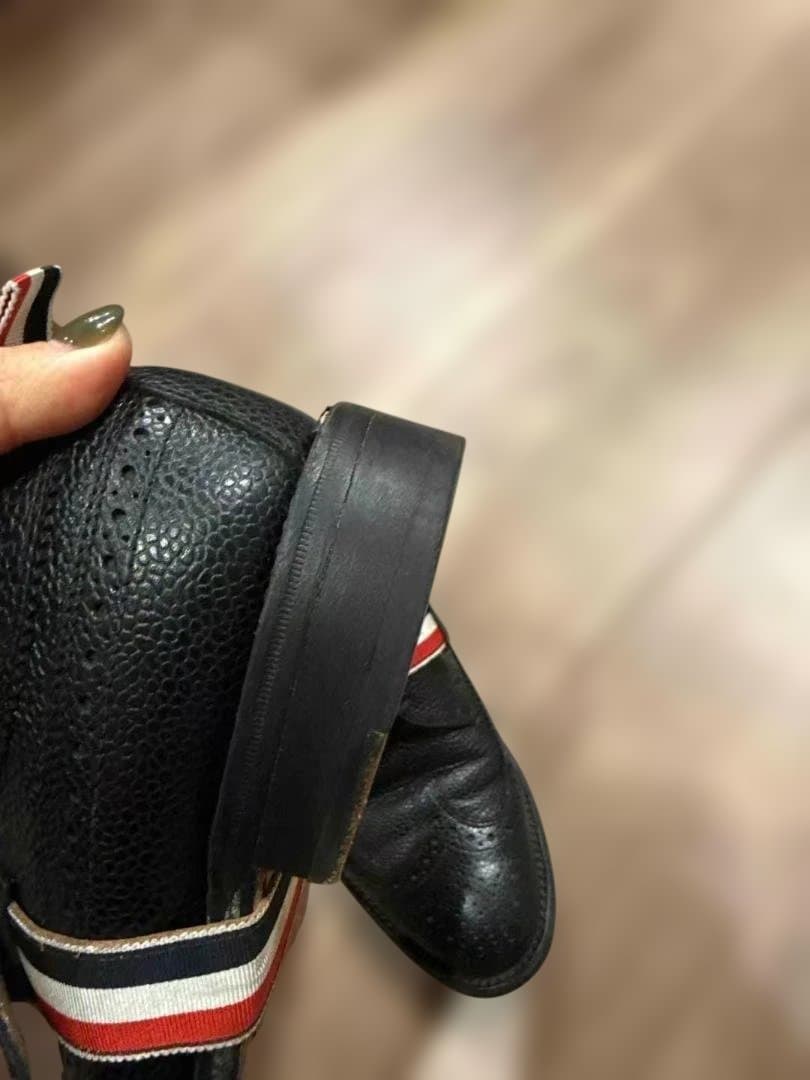 激安【送料無料】男女兼用トムブラウン★ウイングチップ★イタリア製