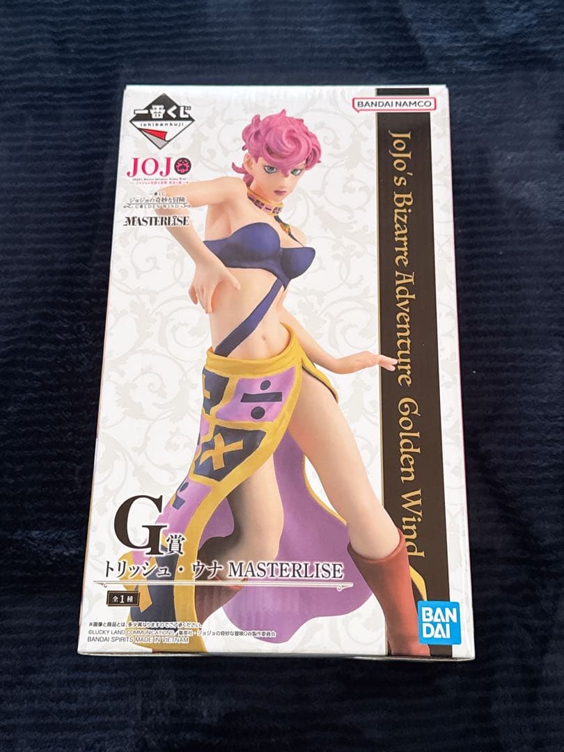 一番くじ　ジョジョの奇妙な冒険　G賞　E賞トリッシュ　アバッキオ