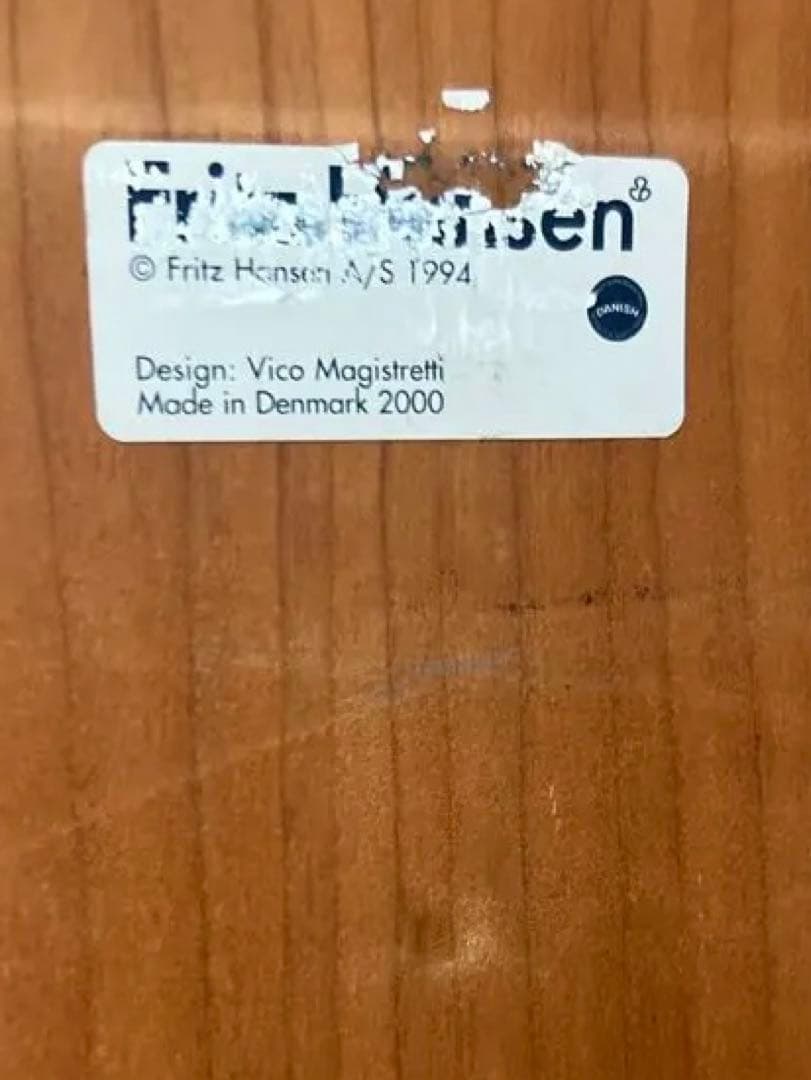 Fritz Hansen vico chair ヴィコ・マジストレッティ
