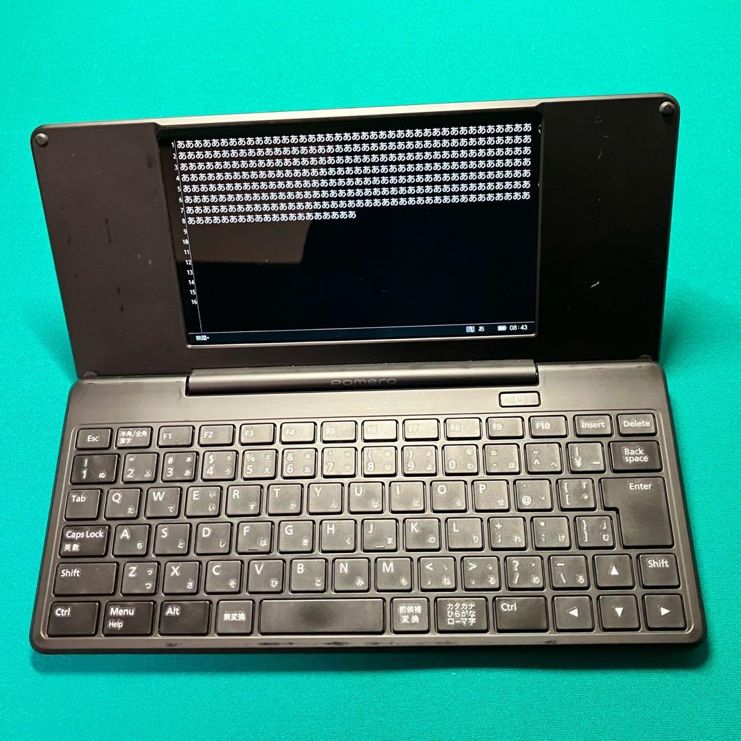 KING JIM POMERAポメラDM200(ATOK搭載)機能SD充電正常