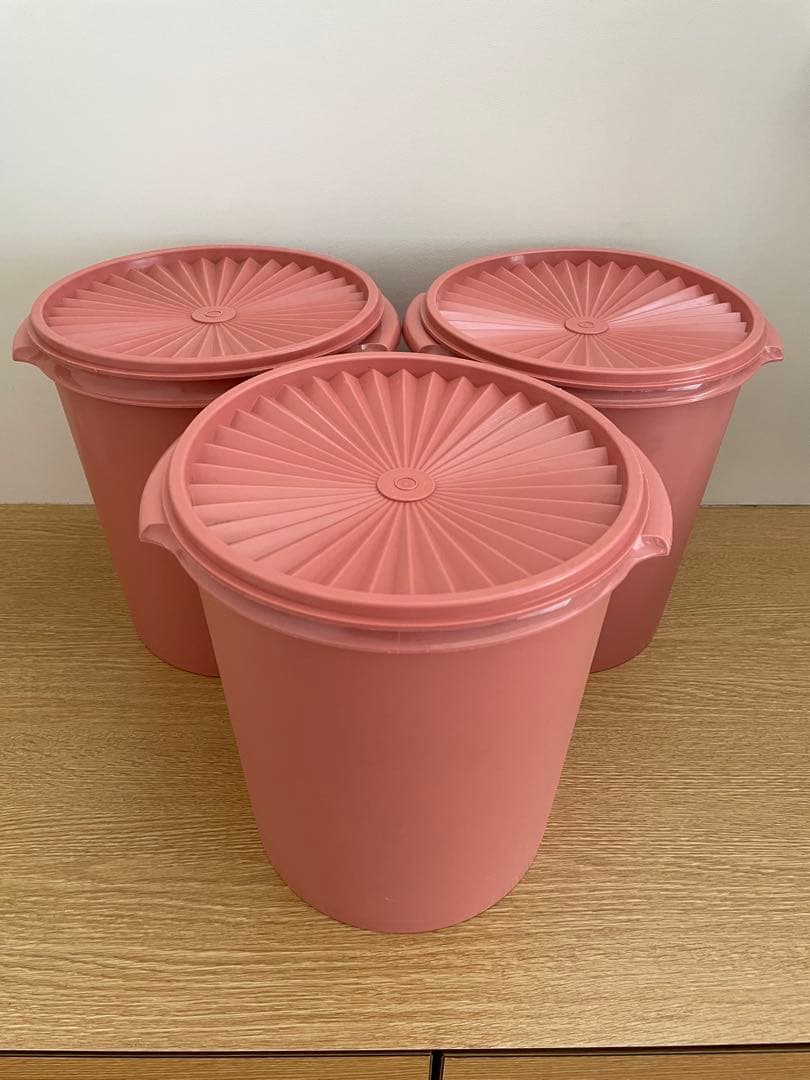 タッパーウェア3個セット