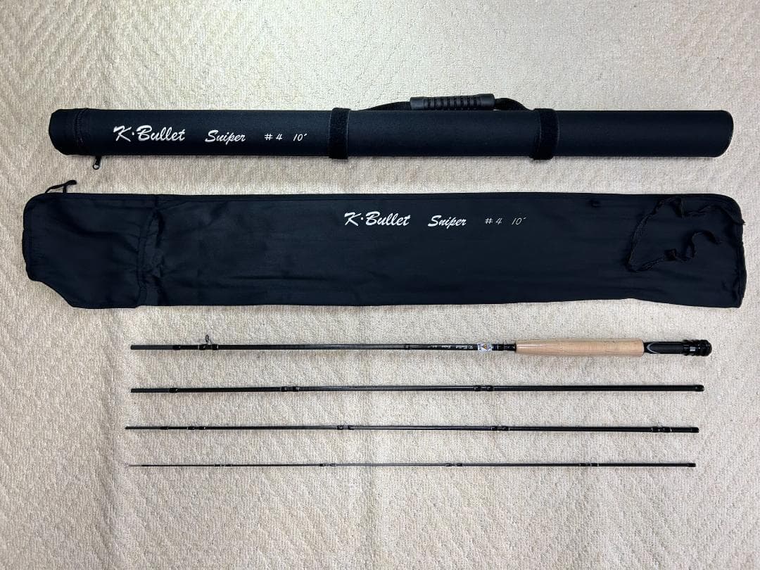 フライロッド K・Bullet Sniper #4 10'