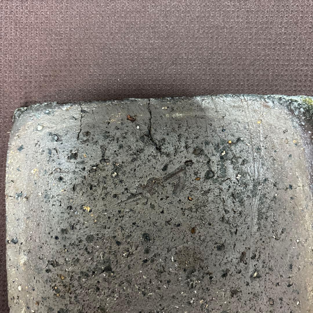 中川自然坊　唐津四方皿