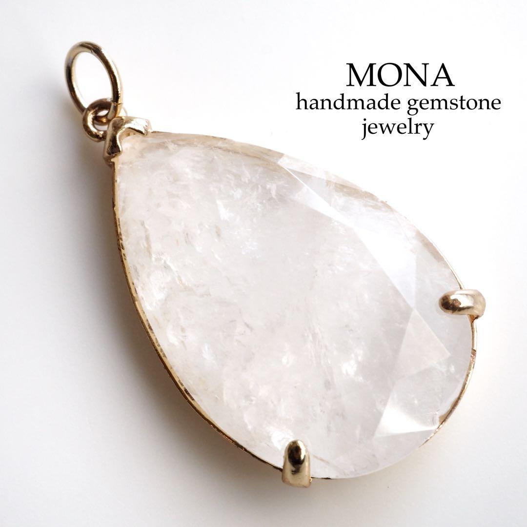 【もも】宝石質マルチカラーフローライトのシンプルブレスレット