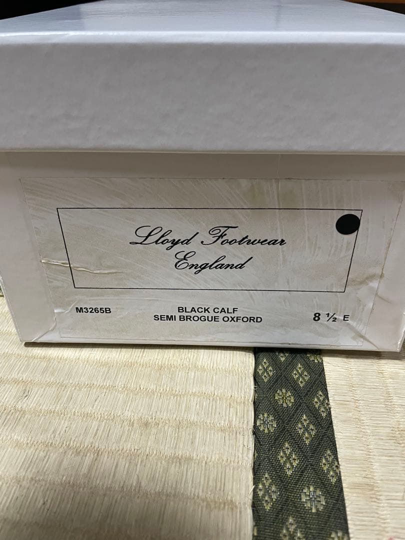 【MADE IN ENGLAND】Lloyd Footwear セミブローグ
