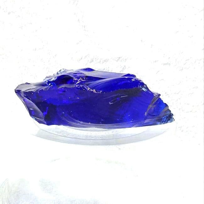 ☆気品ある輝き☆アンダラクリスタル ロイヤルブルー☆天然ガラス