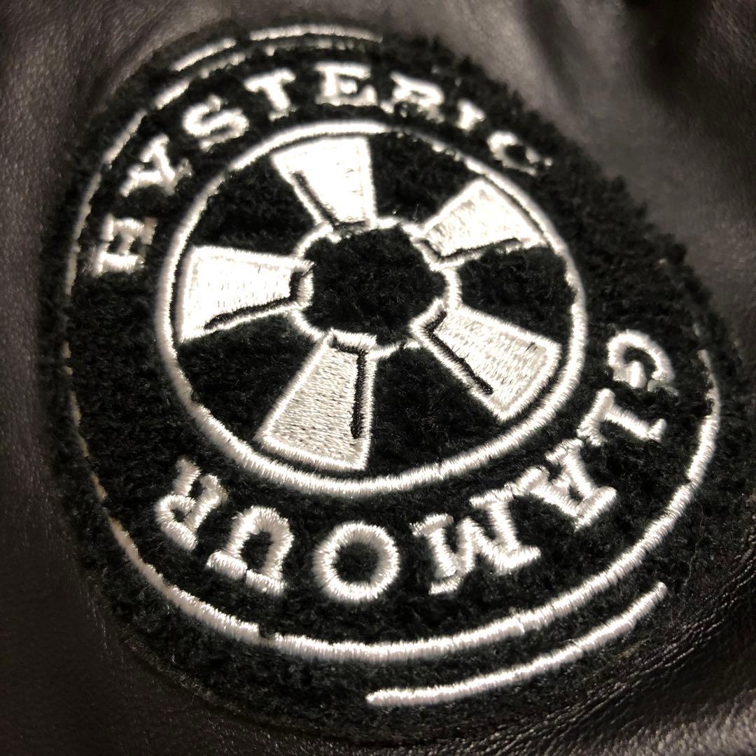 ヒステリックグラマー エックスガール コラボ 革レザー スタジャン