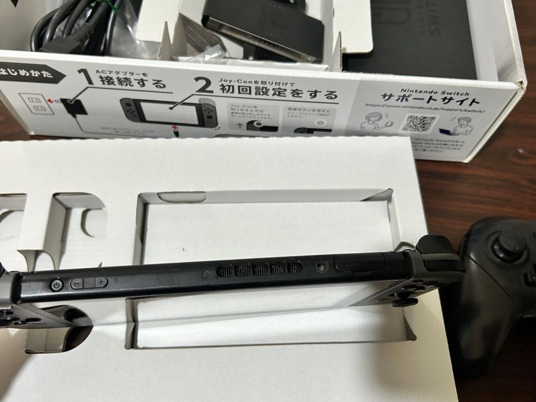 【動作品・プロコン付き】 ニンテンドー Switch スイッチ グレー 本体